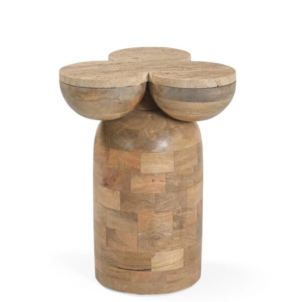 Clava 33cm Side Table - Natural by Interior Secrets - AfterPay Available