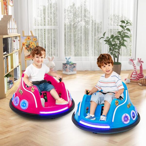 Costway12V Electric Ride On Car with Remote Control for Kids-Pink