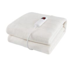 CostwayBedding Electric Blanket with Controller and 9 Heat Setting-193 x 91CM