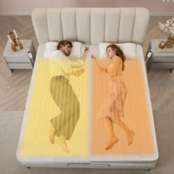 CostwayBedding Electric Blanket with Controller and 9 Heat Setting-203 x 152CM