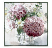 Daisy Posy Wall Art Pink