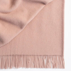 Ex Display - Nevis Wool Throw Rug - Rose by Interior Secrets - AfterPay Available