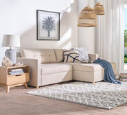 Glade 3 Seater Sofa Bed Neutral
