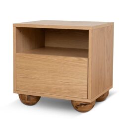 Haley 50cm Bedside Table - Natural by Interior Secrets - AfterPay Available