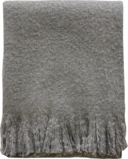 Limon Clara Throw - Charcoal