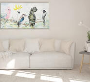 Look Birds Wall Art Multi