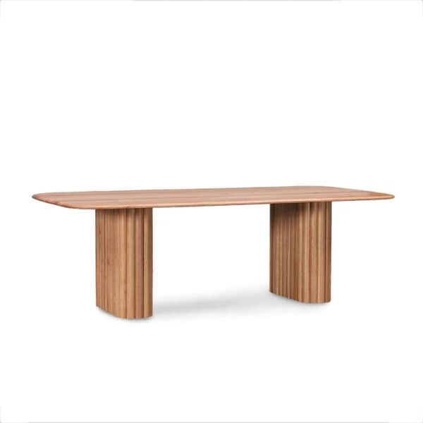 Lunora 2.4m Dining Table - Natural by Interior Secrets - AfterPay Available