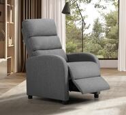 Lupe Recliner Armchair Grey 1 Seater