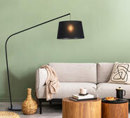 Paxon 165Cm Floor Lamp Black