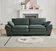 Pelles 3 Seater Sofa Green