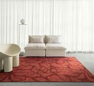 Picton Extra Large Washable Rectangle Rug Red