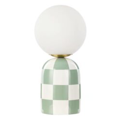 Rannells Checkered Table Lamp by Interior Secrets - AfterPay Available