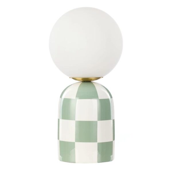 Rannells Checkered Table Lamp by Interior Secrets - AfterPay Available