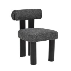 Remy Black Dining Chair - Field Charcoal by Interior Secrets - AfterPay Available