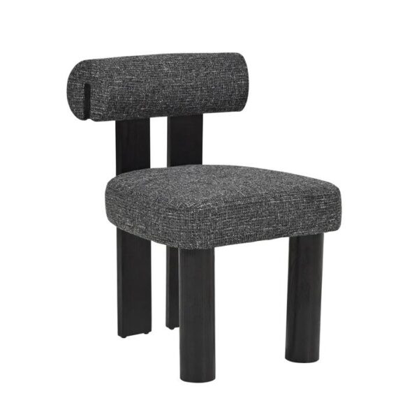 Remy Black Dining Chair - Field Charcoal by Interior Secrets - AfterPay Available