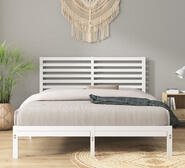 Trix Single Bed Frame White