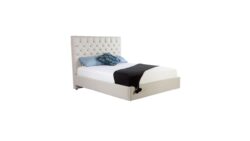 Vienna custom upholstered bed frame discounted display model