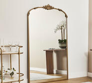 Alarice 180Cm Baroque Mirror Yellow