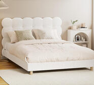 Bluford Double Bed White