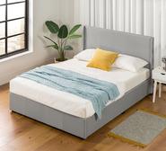 Brandon Gas Lift Queen Bed Grey