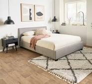 Bravo King Bed Grey