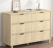 Brunker Chest Of 6 Drawer Brown
