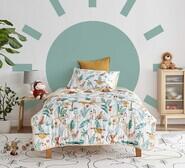 Charly Wild Jungle King Single Quilt Set Multi