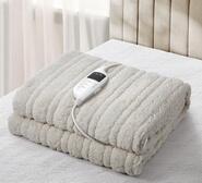 Cozzy Electric Throw Blanket Neutral