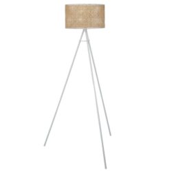 Lari Floor Lamp - Natural & White by Interior Secrets - AfterPay Available