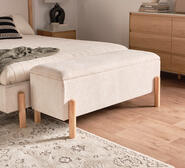 Madeira Rectangle Ottoman Neutral