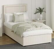 Mireille Gas Lift Storage King Single Bed Neutral