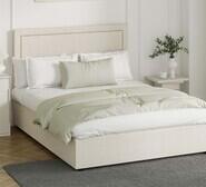 Mireille Gas Lift Storage Queen Bed Neutral