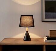 Set Of 2 Preston Table Lamp Black