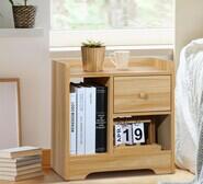 Amelius Bedside Table Neutral