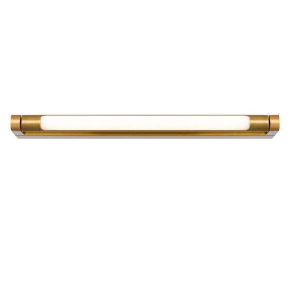 Arvin Contemporary Wall Lamp Light Aluminium Polycarbonate Antique Gold Gloss