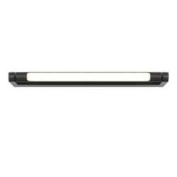 Arvin Contemporary Wall Lamp Light Aluminium Polycarbonate Black Matte