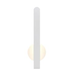 Atala Contemporary Wall Lamp Light Metal Aluminium White Sand