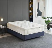 Breeze King Plush Mattress White