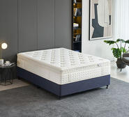 Breeze Queen Plush Mattress White