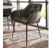 Brooke Dining Chair Grey