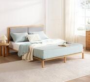 Camia King Single Bed Frame Neutral