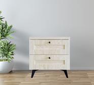 Caspain Bedside Table Grey