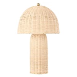 Celestina Rattan Table Lamp - Natural by Interior Secrets - AfterPay Available