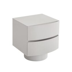 Dorit Bedside Table - Warm Grey by Interior Secrets - AfterPay Available
