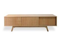 Ella Scandinavian 180cm TV Entertainment Unit - Lowline - Natural by Interior Secrets - AfterPay Available