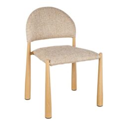 Ex Display - Fabian Dining Chair - Stonish Beige by Interior Secrets - AfterPay Available