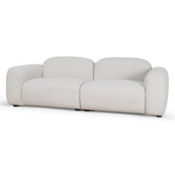 Ex Display - Soma 3 Seater Sofa - Coral Beige by Interior Secrets - AfterPay Available