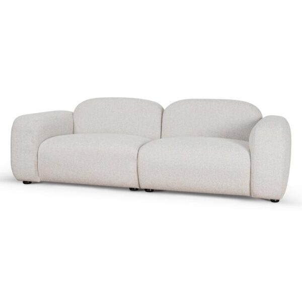 Ex Display - Soma 3 Seater Sofa - Coral Beige by Interior Secrets - AfterPay Available