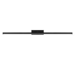 Foley Contemporary Wall Lamp Light Aluminium Polycarbonate Black Matte