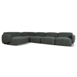 Gosling Left Chaise Modular Sofa - Moss Green by Interior Secrets - AfterPay Available